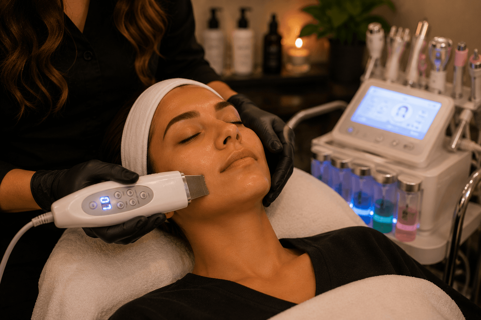 Práctica profesional de estética en Academy